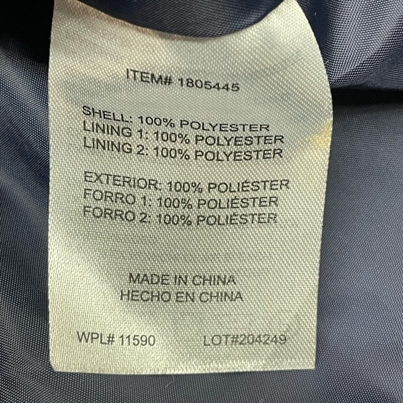 Weatherproof Blue Trench Coat with Belted Waist Size: S - Picture 7 of 8